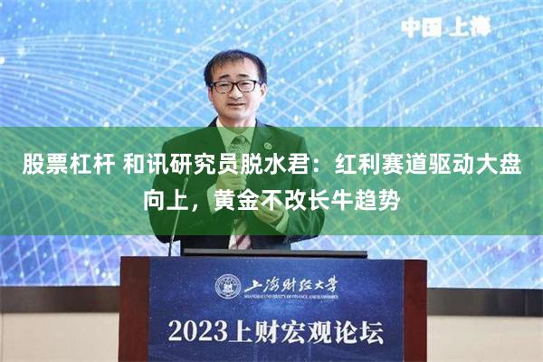 股票杠杆 和讯研究员脱水君：红利赛道驱动大盘向上，黄金不改长牛趋势