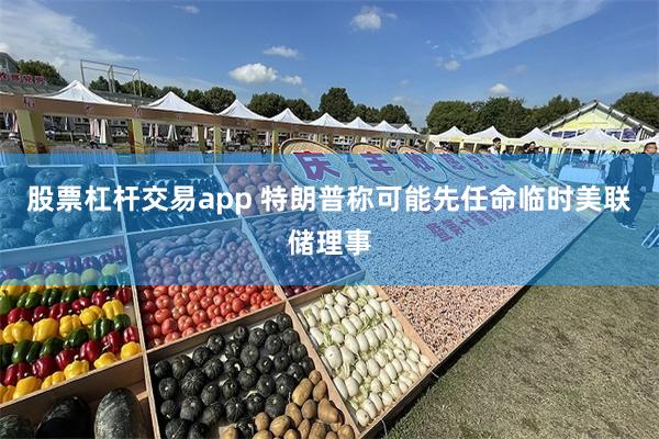 股票杠杆交易app 特朗普称可能先任命临时美联储理事